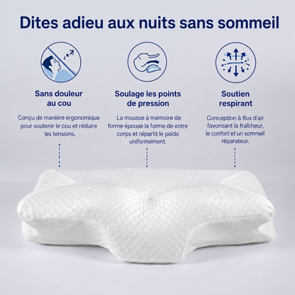 Coussin orthopédique Leafora