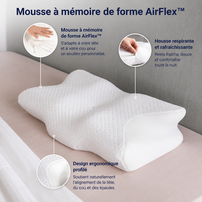 Coussin orthopédique Leafora