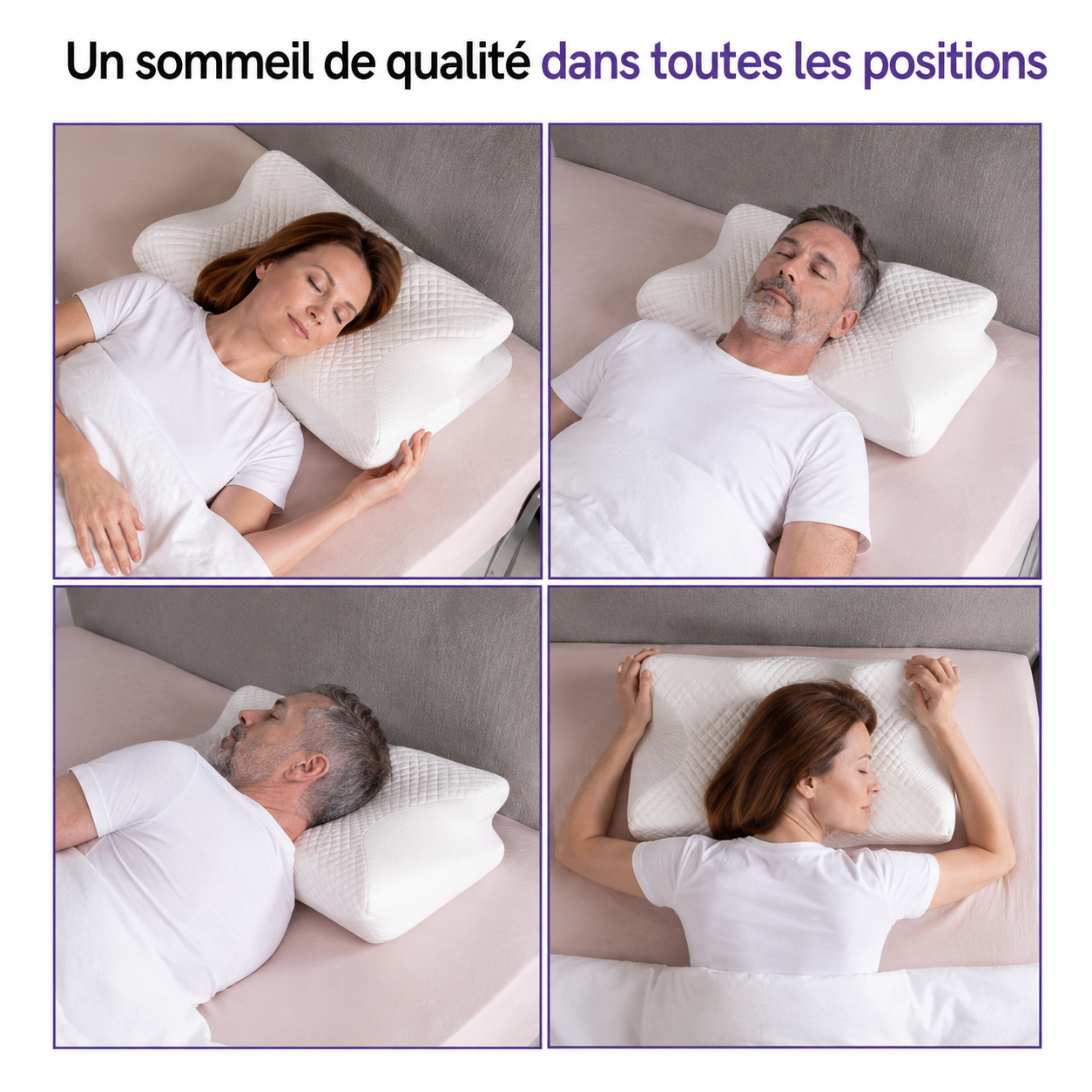 Coussin orthopédique Leafora